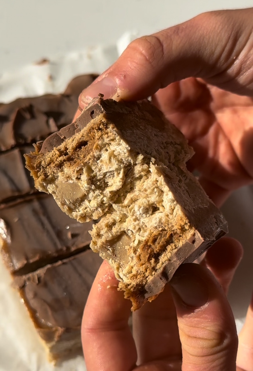 Healthy Twix Bars