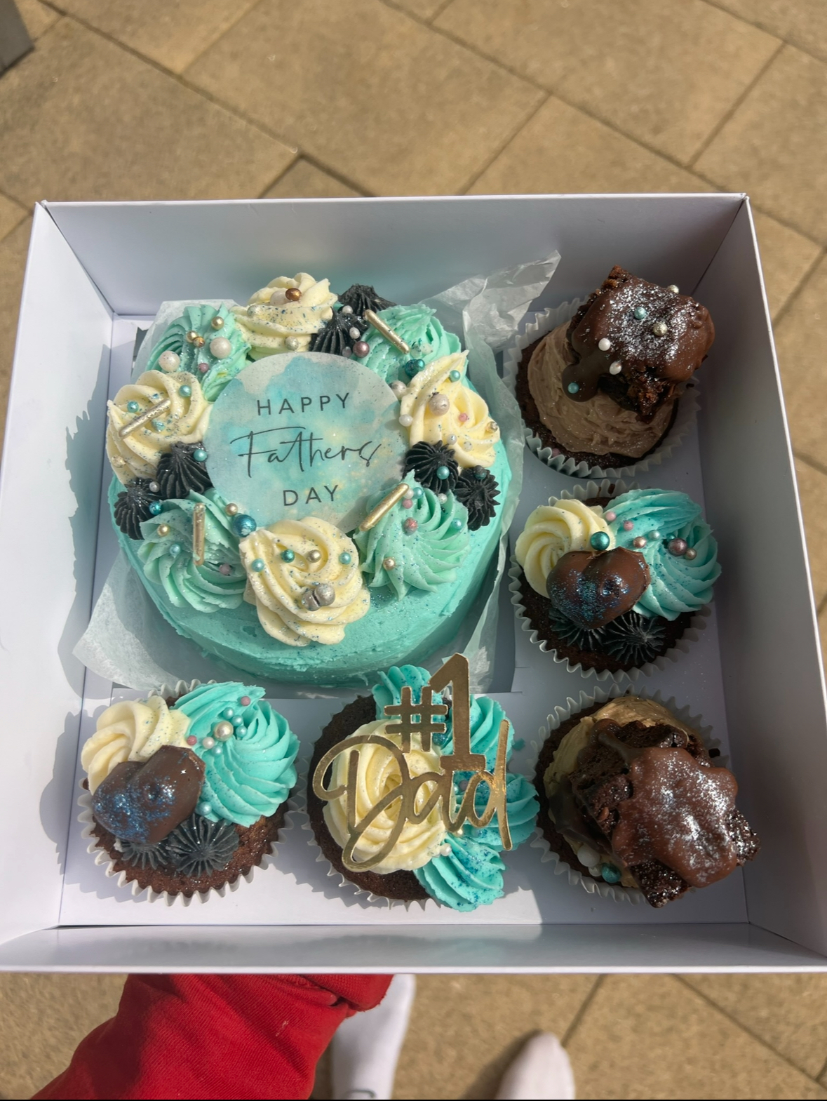 Fathers Day Bento Cake