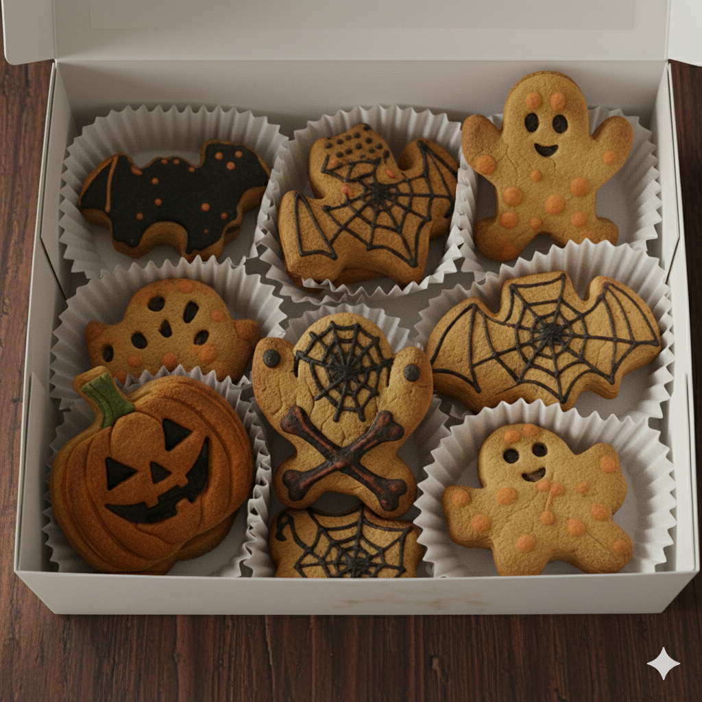 Halloween Human and Animal Biscuits