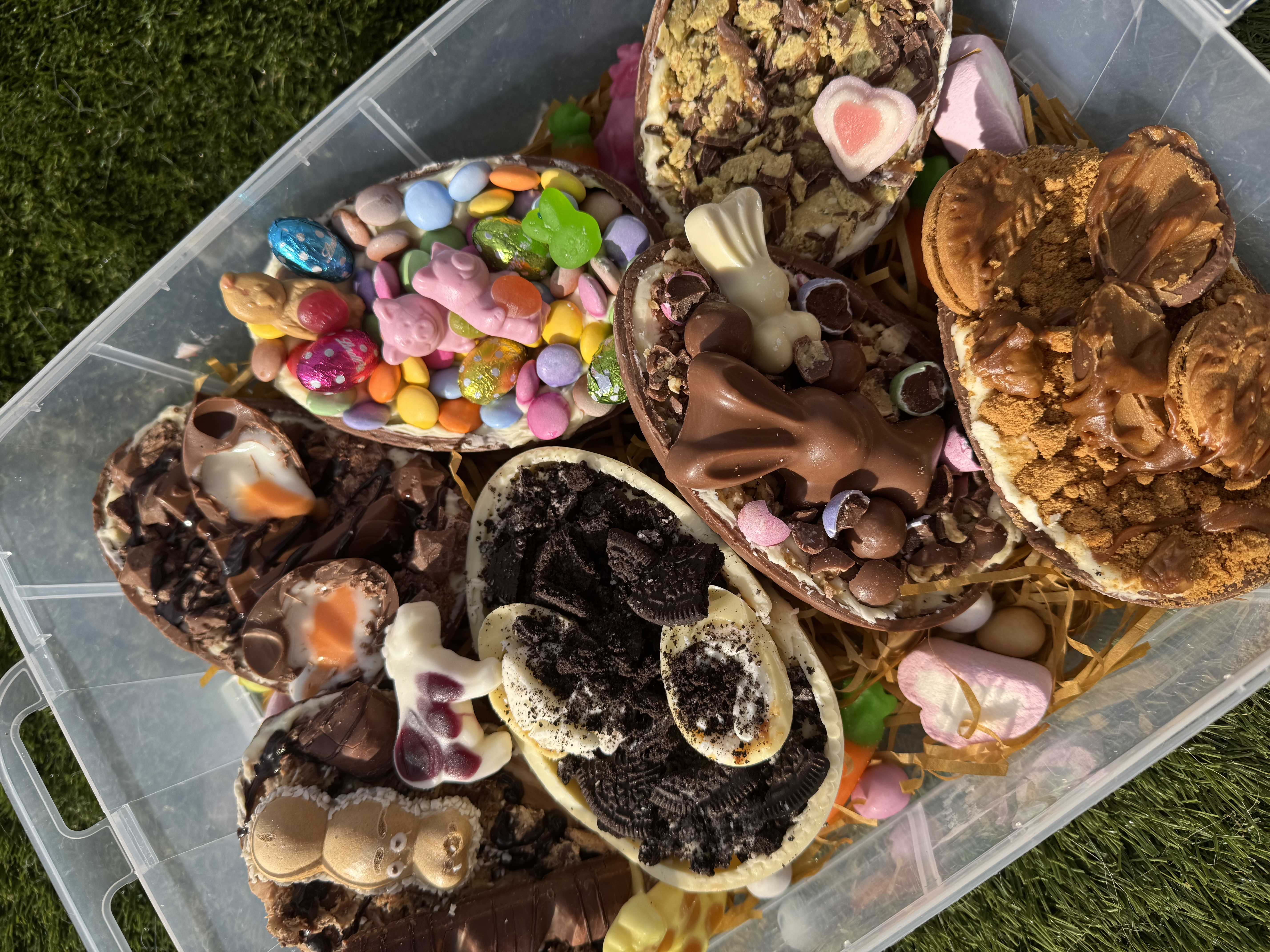 Deluxe Stuffed Easter eggs